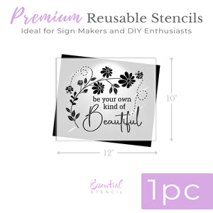 Be Your Own Kind of Beautiful (FREE GIFT $65+)-free_gift-Essential Stencil