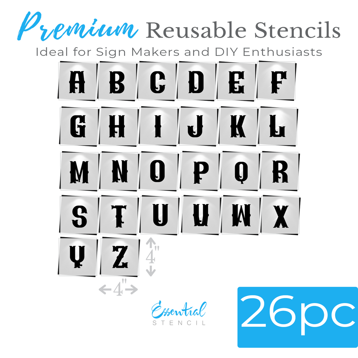 Western Farmhouse 2026 Bundle-Bundle-Essential Stencil