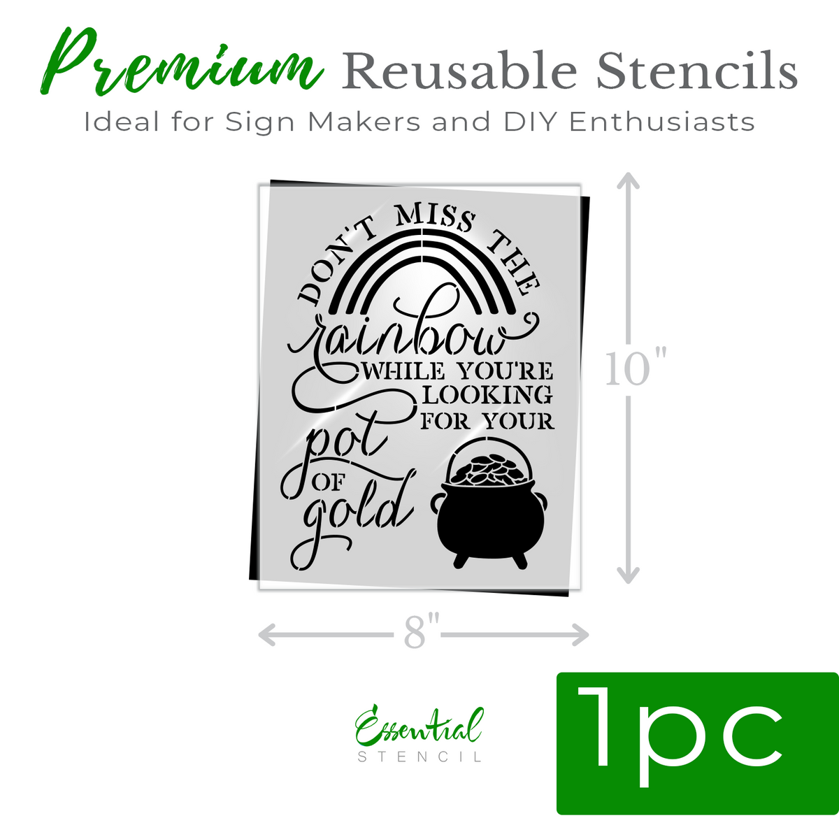 St. Patrick's & Mardi Gras 2026 Bundle-Stencil-Essential Stencil