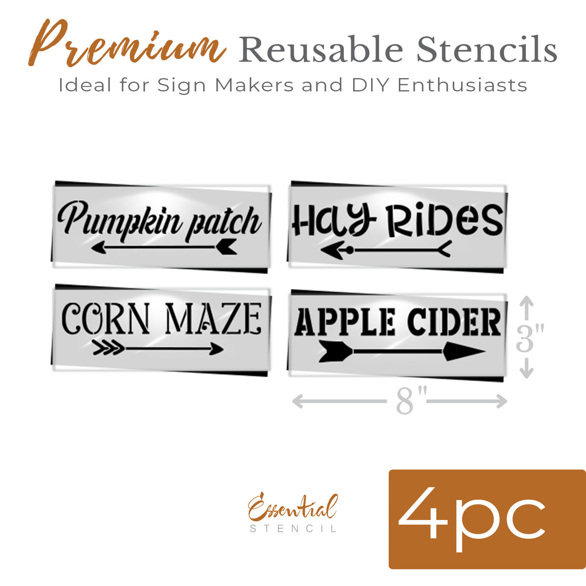 Fall 2025 Stencil Bundle-Fall-Essential Stencil