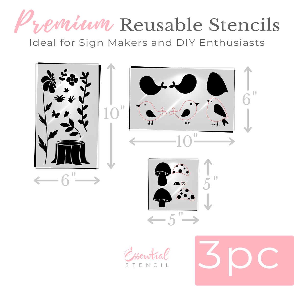 Spring 2026 Bundle-Bundle-Essential Stencil