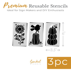 Harvest Perch Mini Stencil Set
