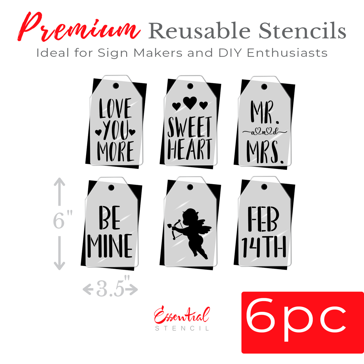 Valentine's 2026 Bundle-Valentine-Essential Stencil