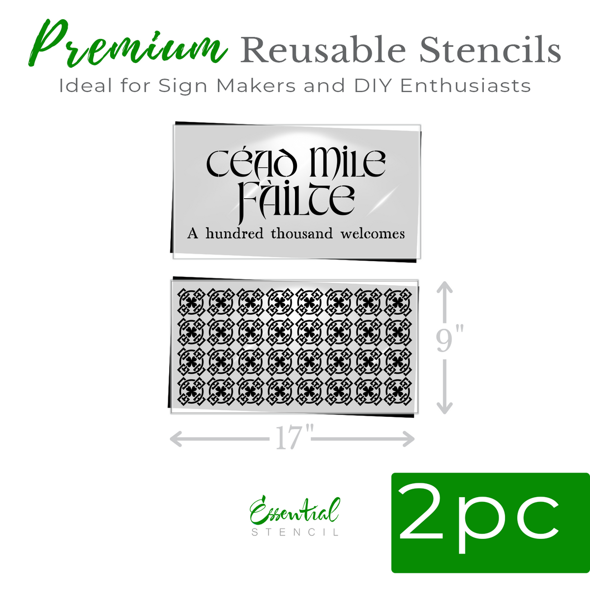 St. Patrick's & Mardi Gras 2026 Bundle-Stencil-Essential Stencil