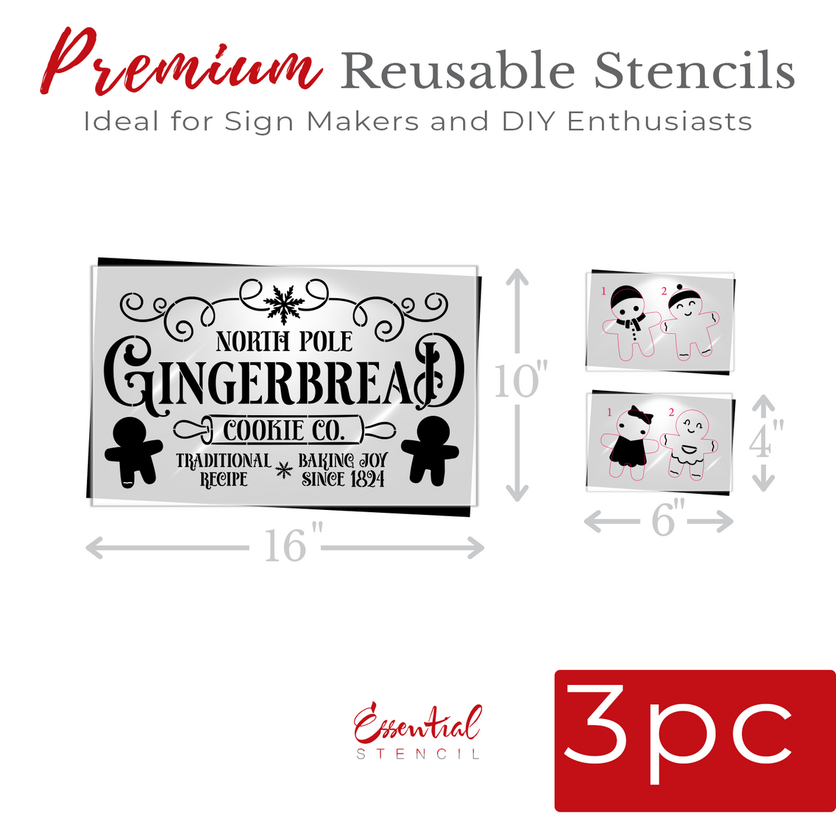 Mega Christmas 2025 Stencil Bundle-Bundle-Essential Stencil