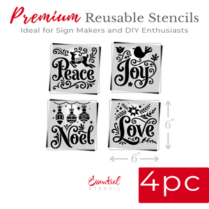 Ambassador Early Access - Christmas 2026 Stencil Bundle-Essential Stencil