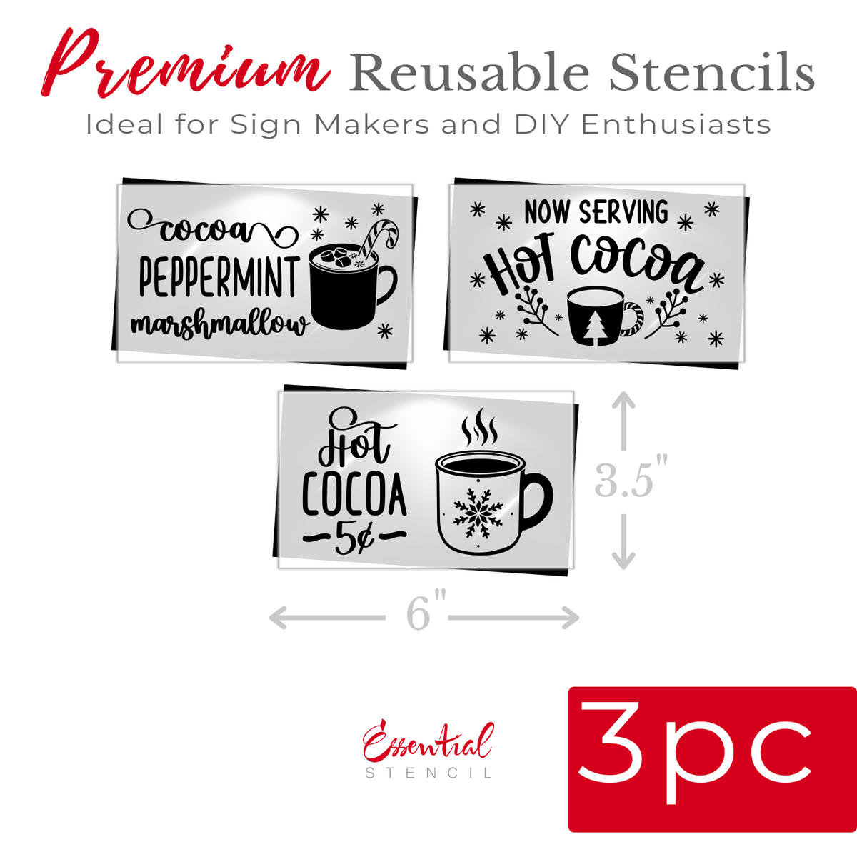 Ambassador Early Access - Christmas 2026 Stencil Bundle-Essential Stencil