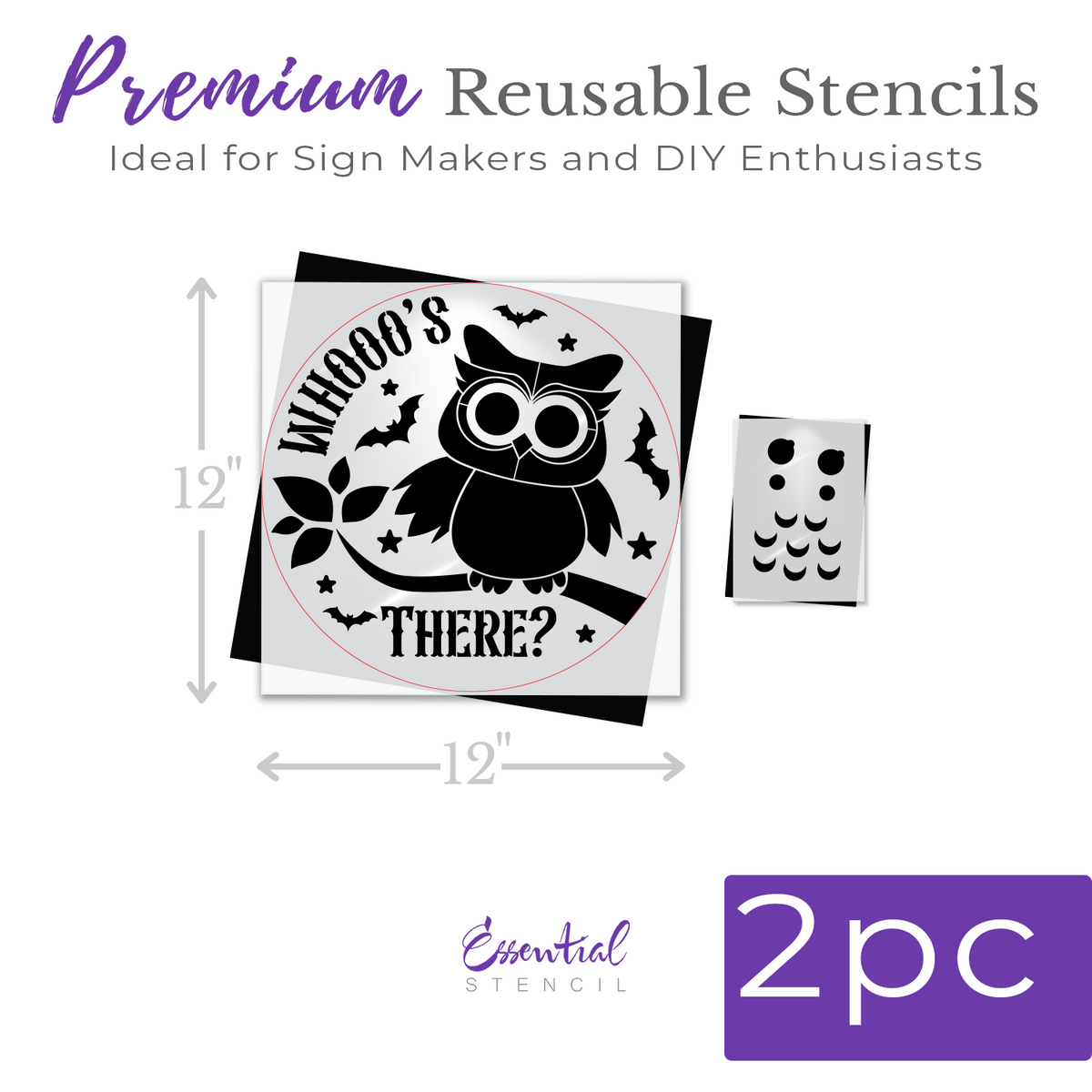 Halloween 2025 Stencil Bundle-Halloween-Essential Stencil