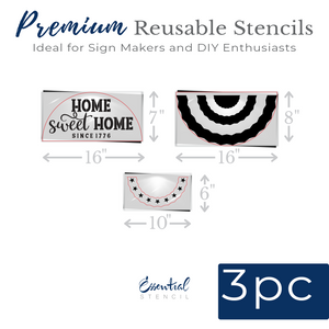 Patriotic 2026 Stencil Bundle-Patriotic-Essential Stencil