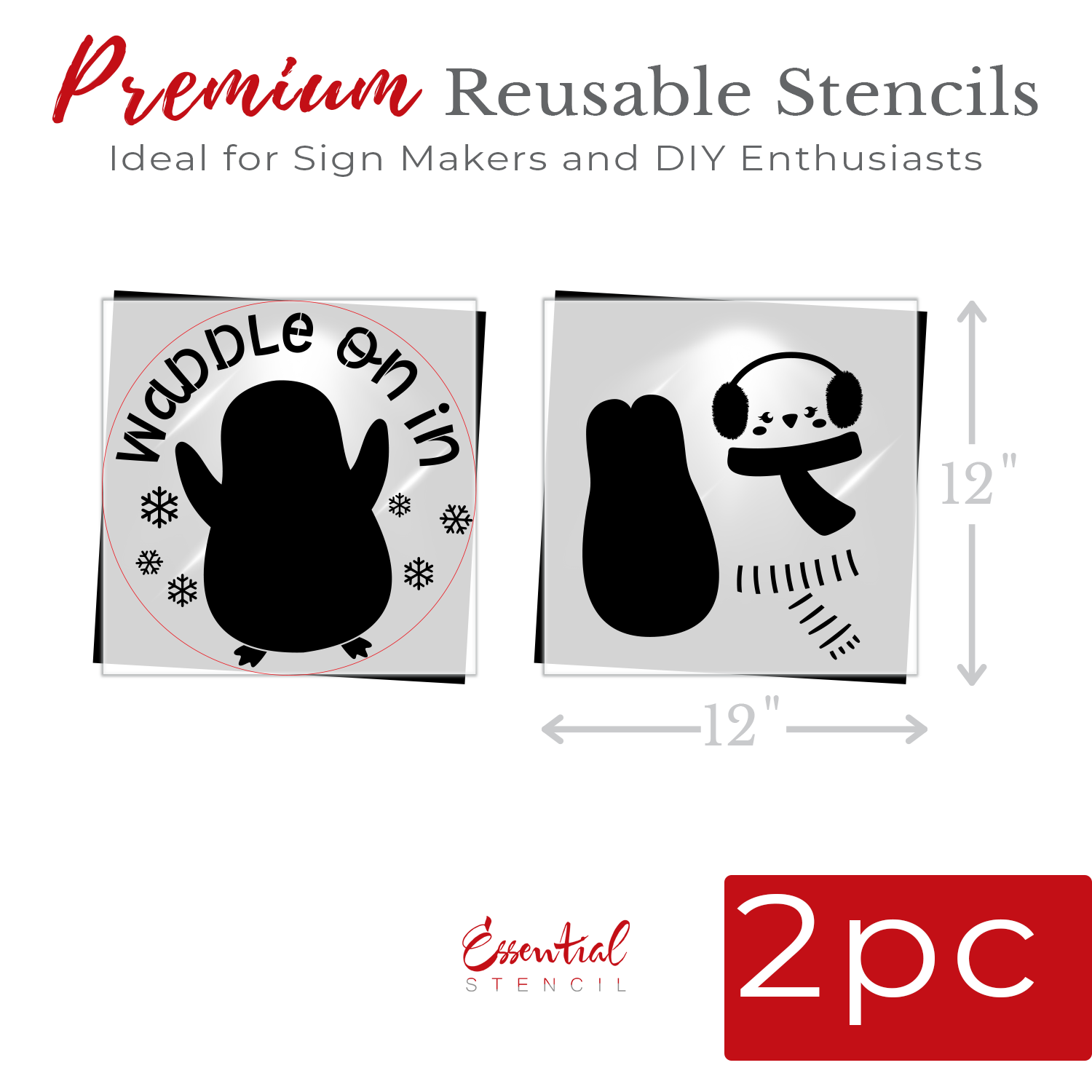 Mega Christmas 2025 Stencil Bundle-Bundle-Essential Stencil