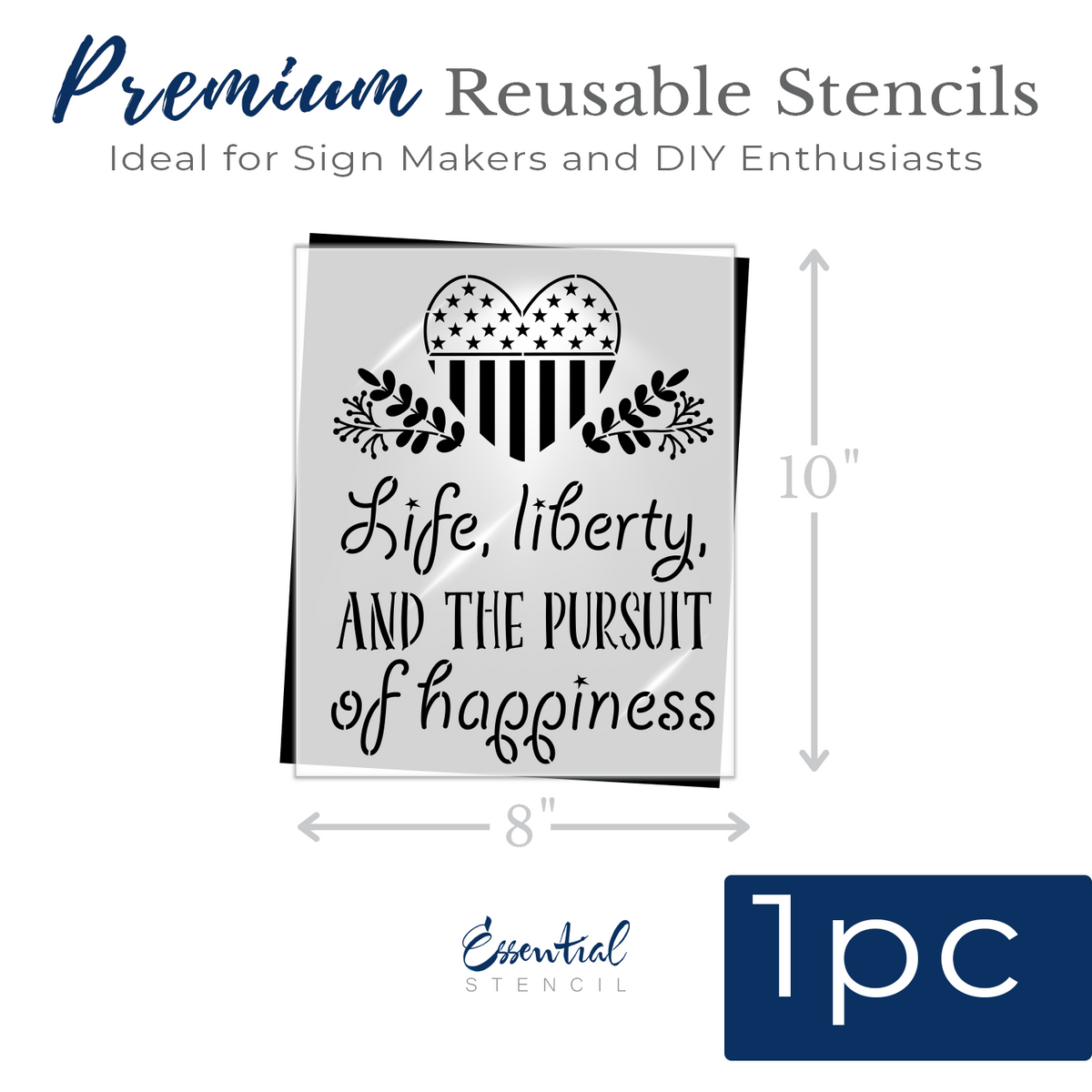 Patriotic 2026 Stencil Bundle-Patriotic-Essential Stencil