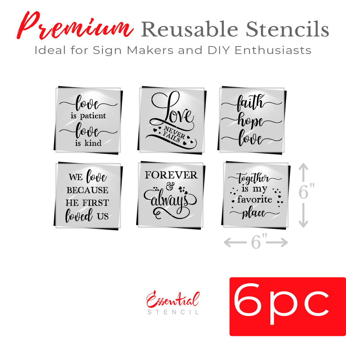 Valentine's 2026 Bundle-Valentine-Essential Stencil