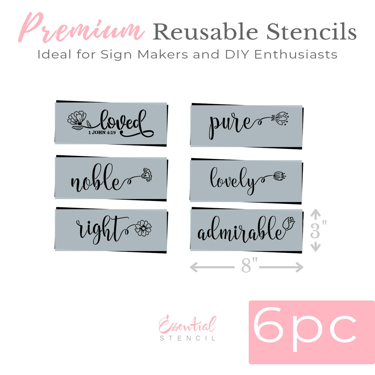 Spring & Easter 2026 Complete Collection-Spring-Essential Stencil