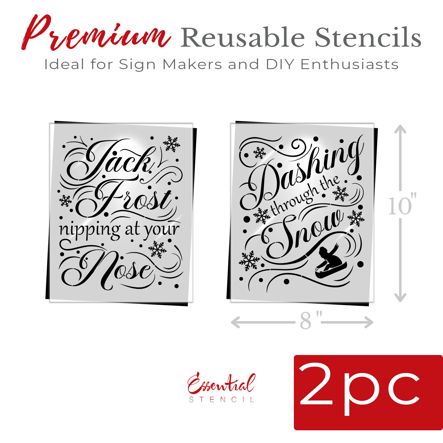 Mega Christmas 2025 Stencil Bundle-Bundle-Essential Stencil