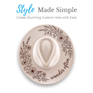 Wonder Often-Hat Stencil-Essential Stencil