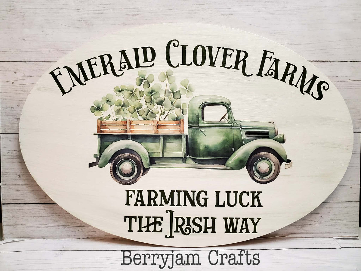 Luck of the Irish Rub-on Transfer Set