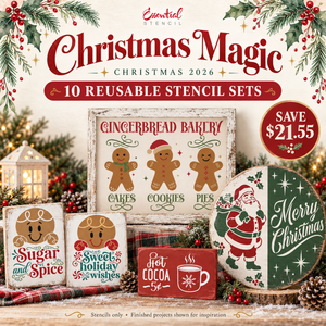 Christmas Magic Stencil Bundle
