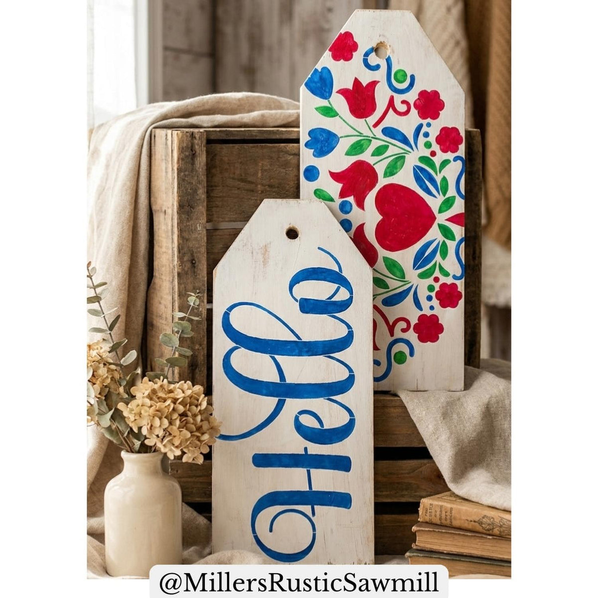 Hola Door Hanger-Home-Essential Stencil