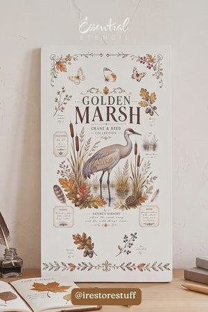 Autumn Marshlands Transfer Set