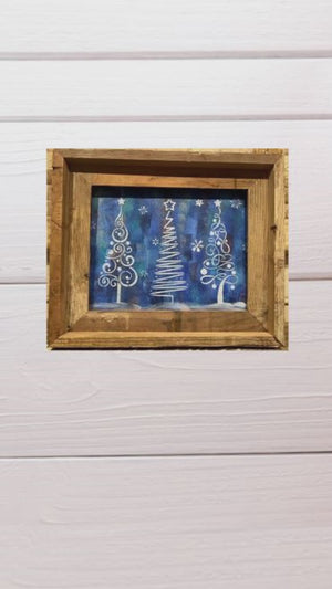 Modern Christmas Trees Stencil Set (3 Pack)