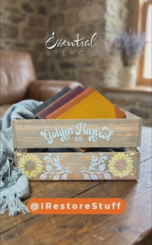 Golden Harvest Co. Stencil Set