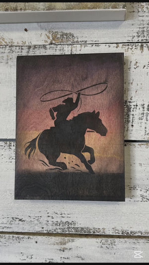 Rodeo Mini Stencil 4pk