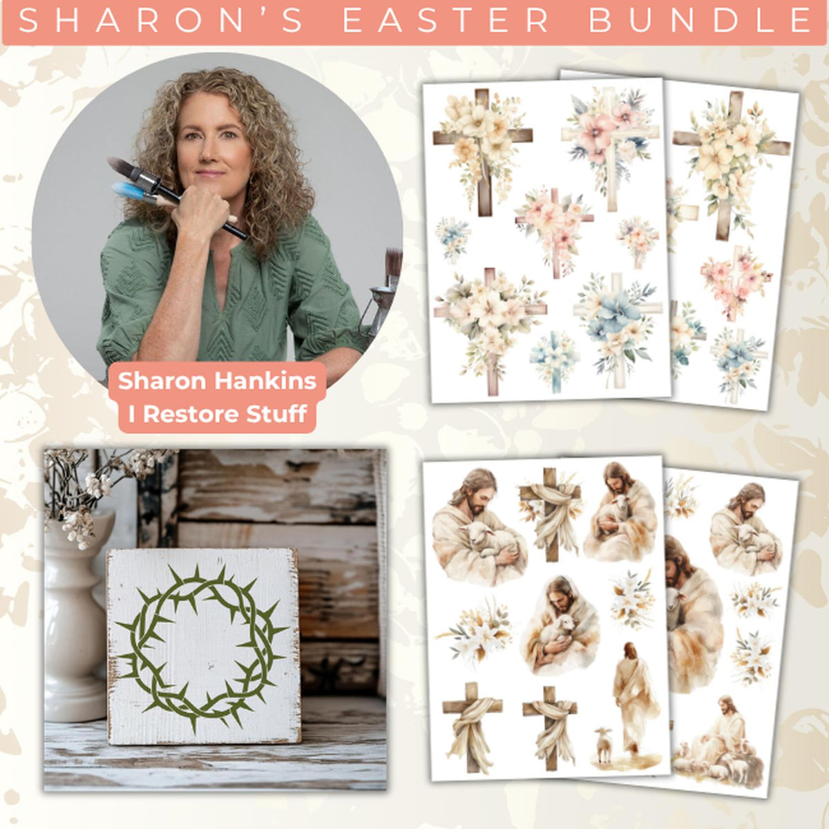 Sharon's Easter Bundle-Bundle-Essential Stencil