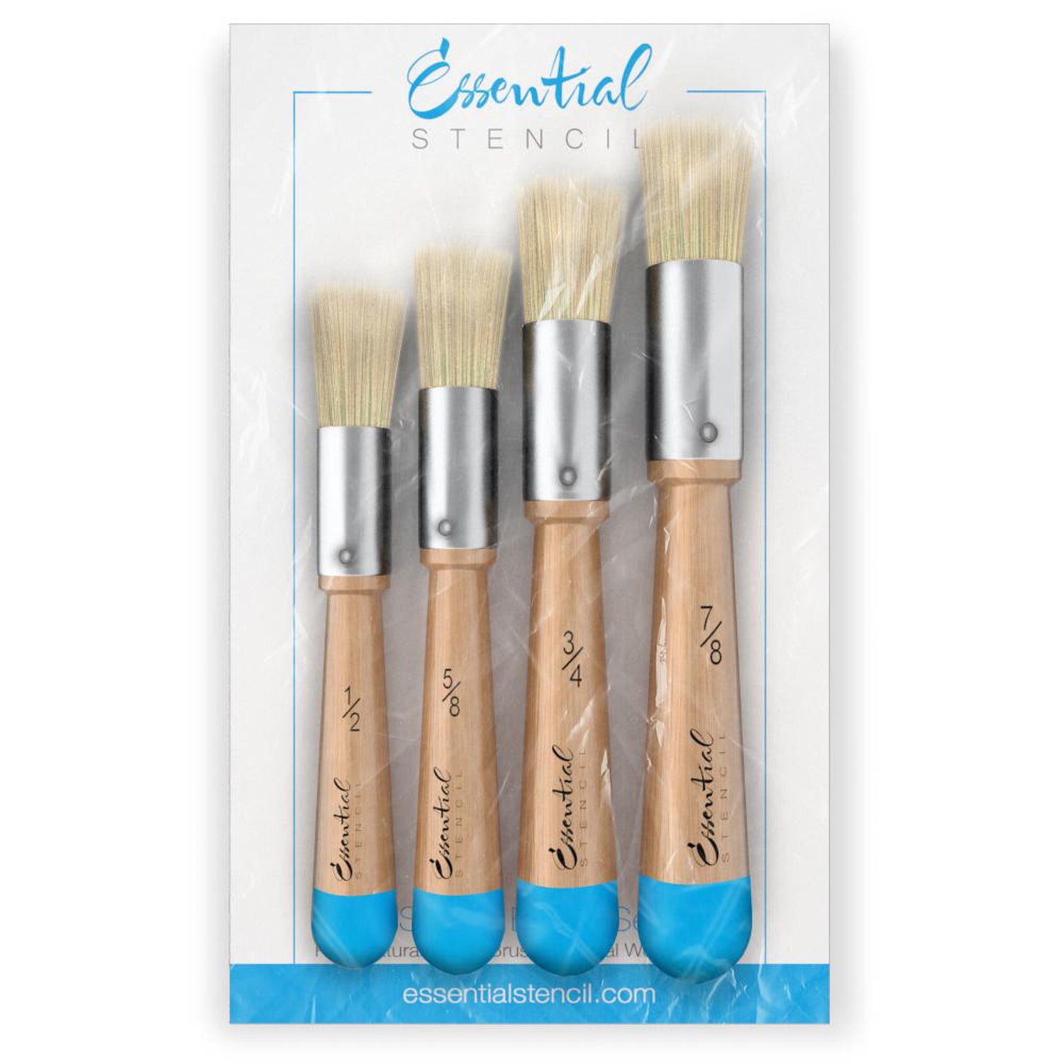 Stencil Brush Set (Free Gift)-free_gift-Essential Stencil