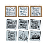 Winter Mini Sign Stencils (6 Pack)
