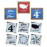 4th of July Mini Sign Stencils (6 Pack)