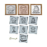 Nursery Safari Animals Mini Stencil Set (6pk)