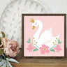 Swan Princess Stencil