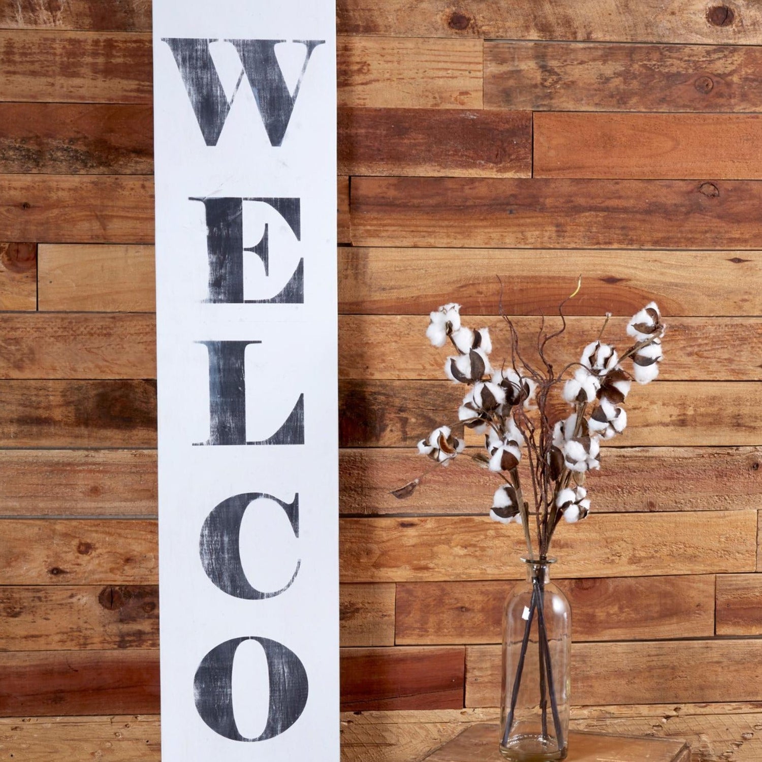 Reusable Vertical Welcome Stencil | You'll Love This Stencil