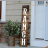 6 inch Western Letter Stencils