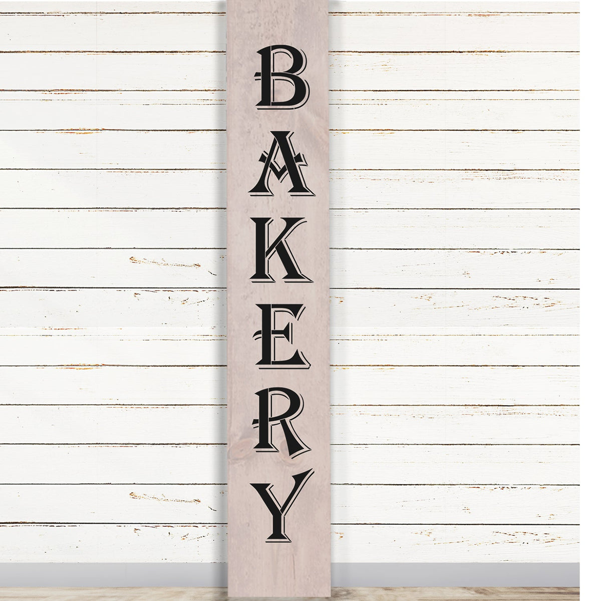 DIY reusable rustic farmhouse five inch Algerian letter set stencils, 5in shadow font alphabet letter set stencils, DIY farmhouse porch sign stencils