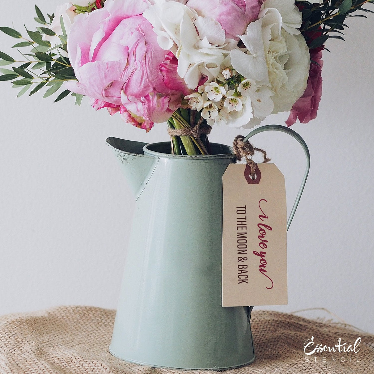 Be My Valentine Mini Tag Stencil Set (3 Pack)-Valentine-Essential Stencil