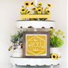 Bee-YOU-tiful Mini Sign Stencils (6 Pack) + Bonus