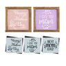 Best Mom Ever! Mini Sign Stencils (3 Pack)