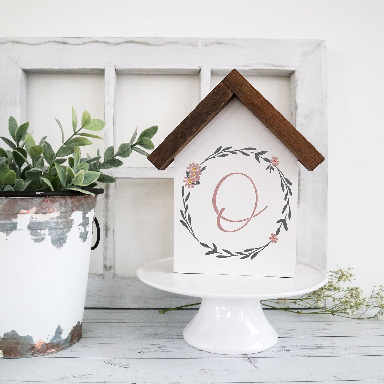 Elegant A-Z Alphabet Stencil Set | 3" Letters (26PCS)-Alphabet-Essential Stencil