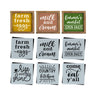 Farm Fresh Mini Sign Stencils (6 Pack)