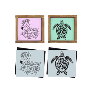 Sea Turtle - Kid's at-Home Paint Kit