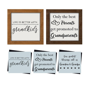 diy grandparent wood  sign stencils, homemade gifts for grandparents, life is better with grandkids sign stencil, only the best parents get promoted to  grandparents sign stencil, our greatest blessings call us  grandma and grandpa sign stencil, grandparent gift ideas, grandma stencils, grandpa stencils, grandparents day  diy gift stencils