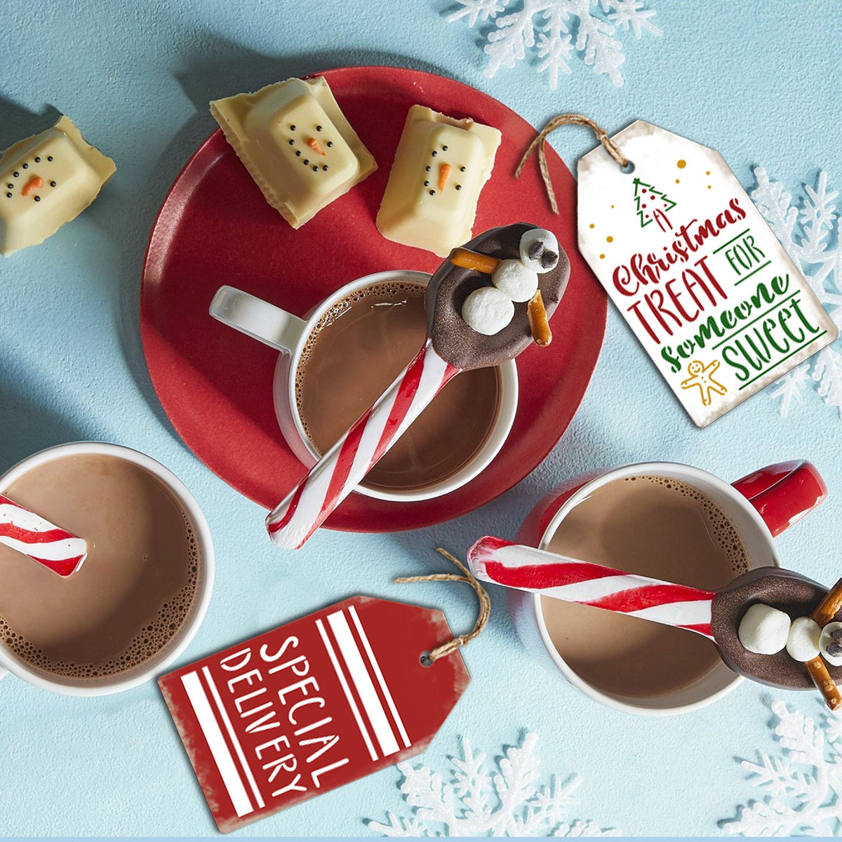 Holiday Treat Mini Tags Stencil Set (3 Pack)-Christmas-Essential Stencil