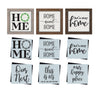 Home Mini Sign Stencils (6 Pack)