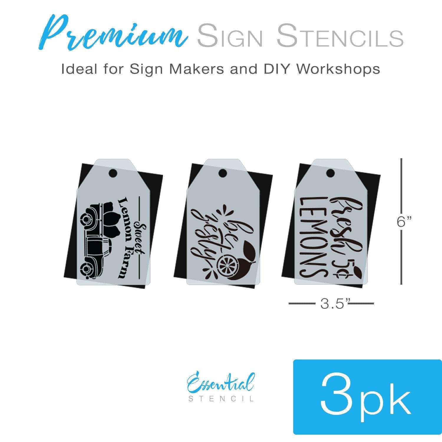 Stencil MiNiS - Mini Stars Stencil - Reusable Stencils for Crafts