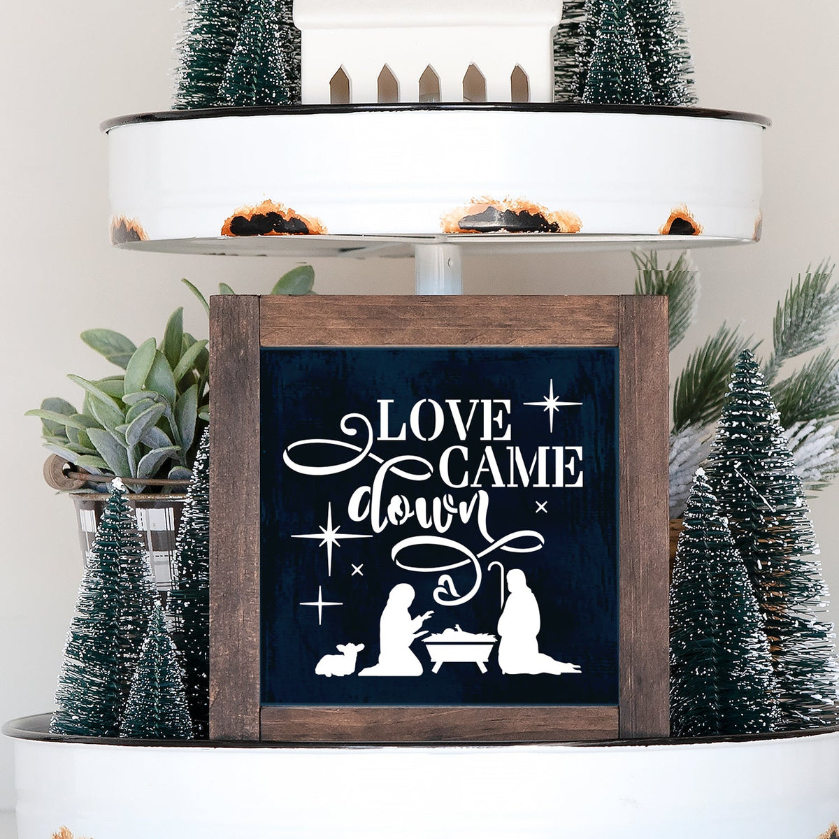 Love Came Down Stencil Set (3 Pack) + Bonus-Christmas-Essential Stencil