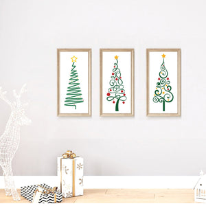 Modern Christmas Trees Stencil Set (3 Pack)-Christmas-Essential Stencil