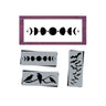 Moons Crows Bats Sign Stencils (3 Pack)