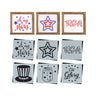 Oh My Stars Mini Sign Stencils (6 Pack)