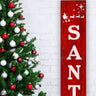 Santa Stop Here Christmas Stencil